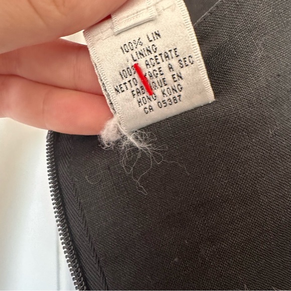 Vintage Paul Alexander Linen Polka Dot Dress - Picture 15 of 16